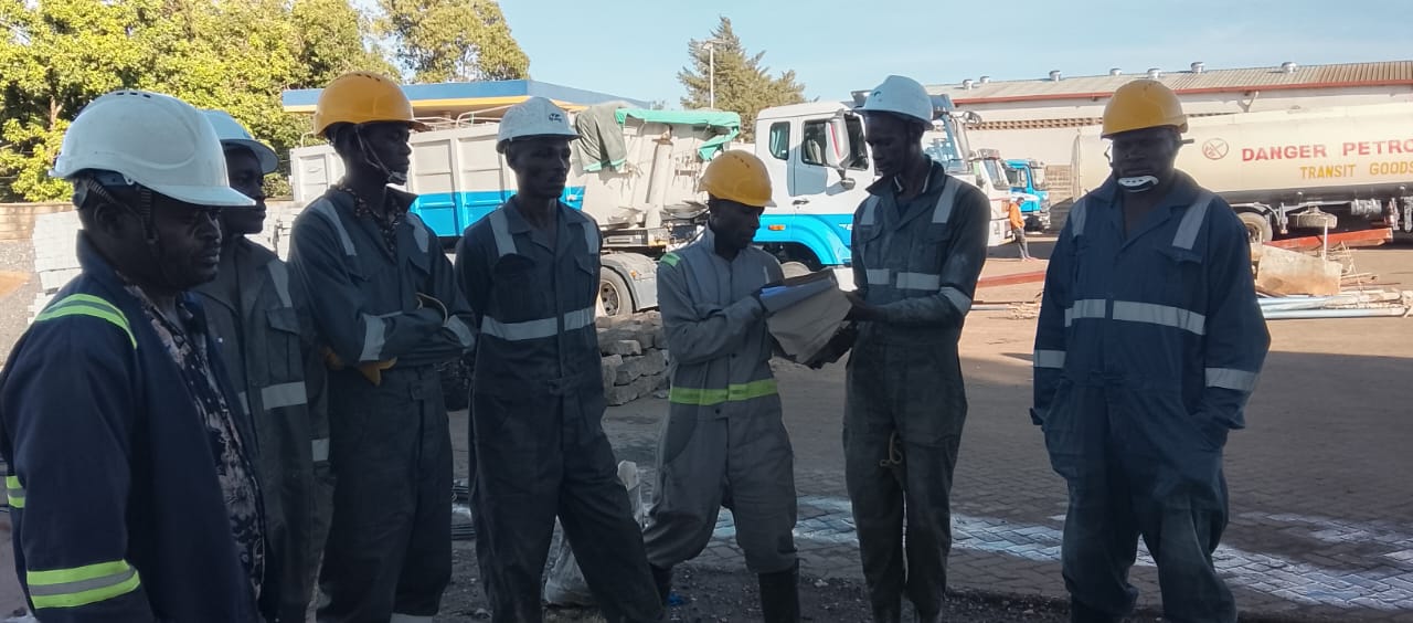 site meeting before starting the work